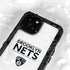 NBA Brooklyn Nets Standard - White iPhone 15 Plus Waterproof Case